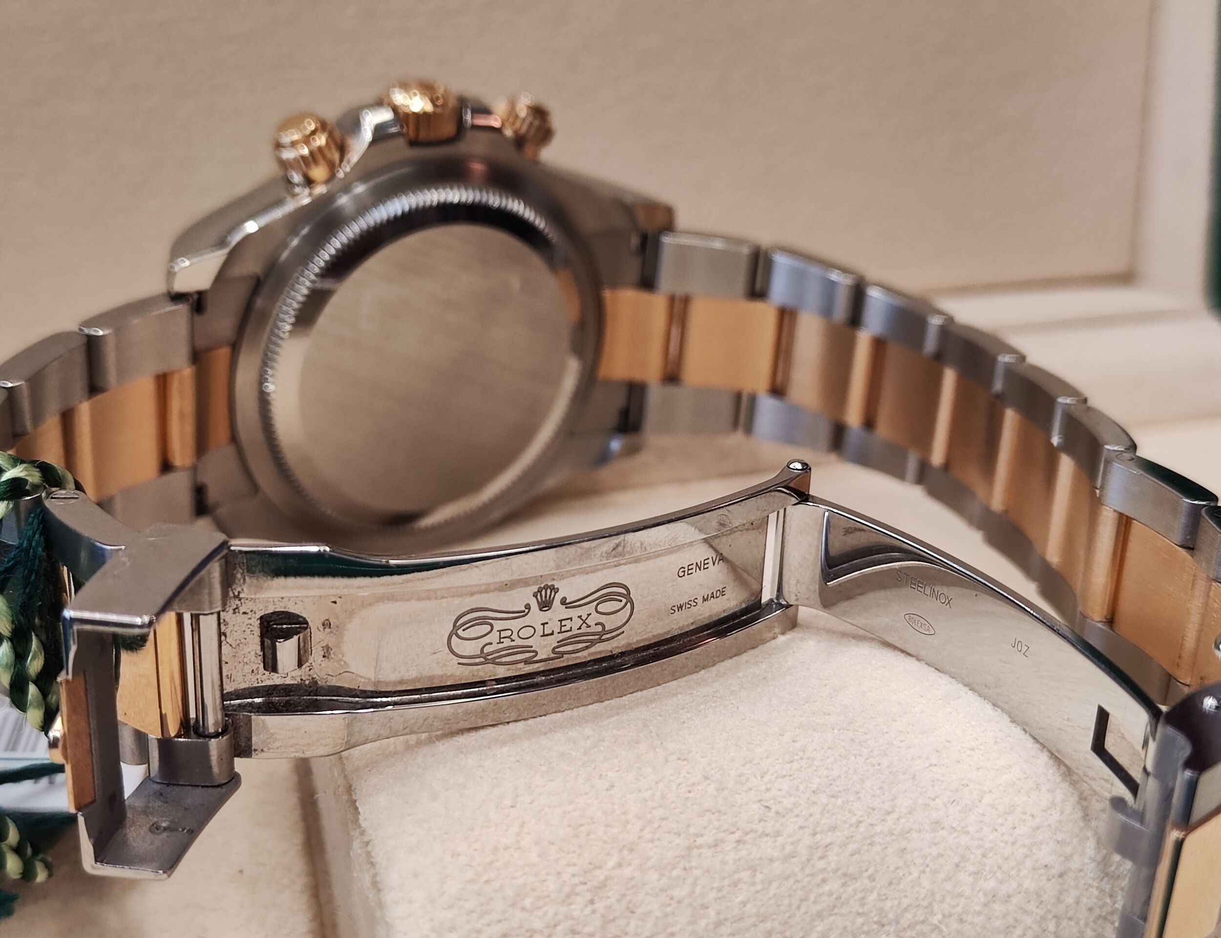 勞力士 126503 半金迪 黑面 迪通納 錶徑40mm 計時功能 DAYTONA 自動上鍊~原廠盒單 2025 7