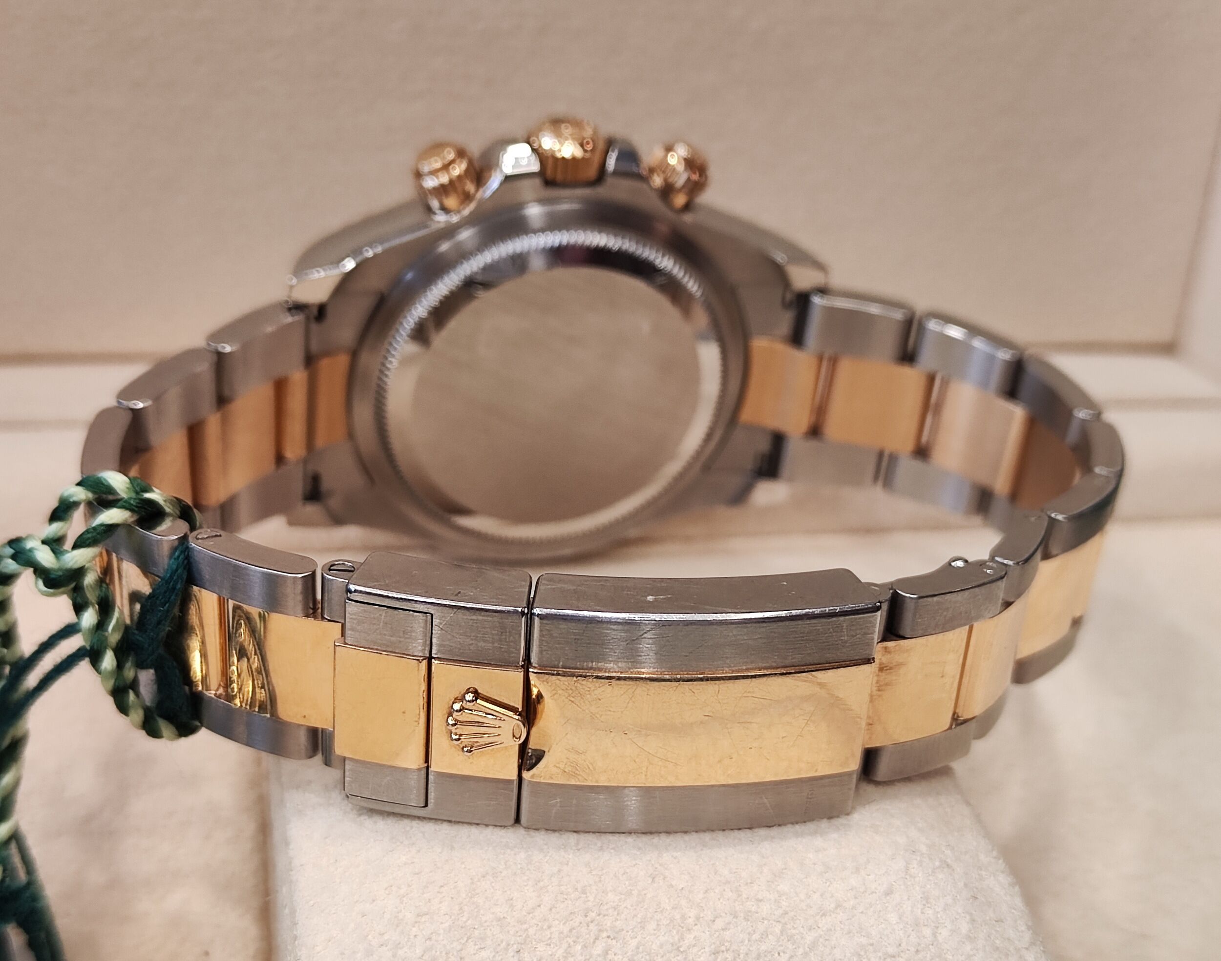 勞力士 126503 半金迪 黑面 迪通納 錶徑40mm 計時功能 DAYTONA 自動上鍊~原廠盒單 2025 8