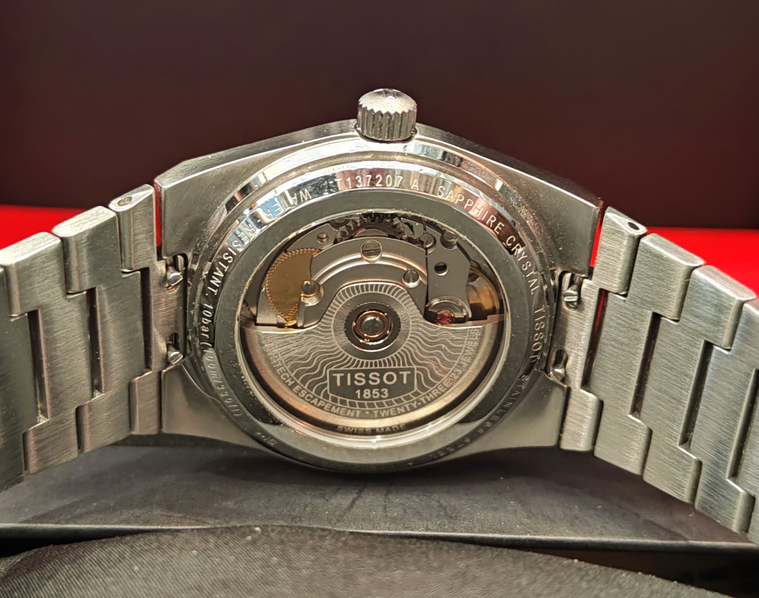 TISSOT 天梭 PRX 黑色面盤 錶徑35mm 自動上鍊~原廠保單 2025AD 5