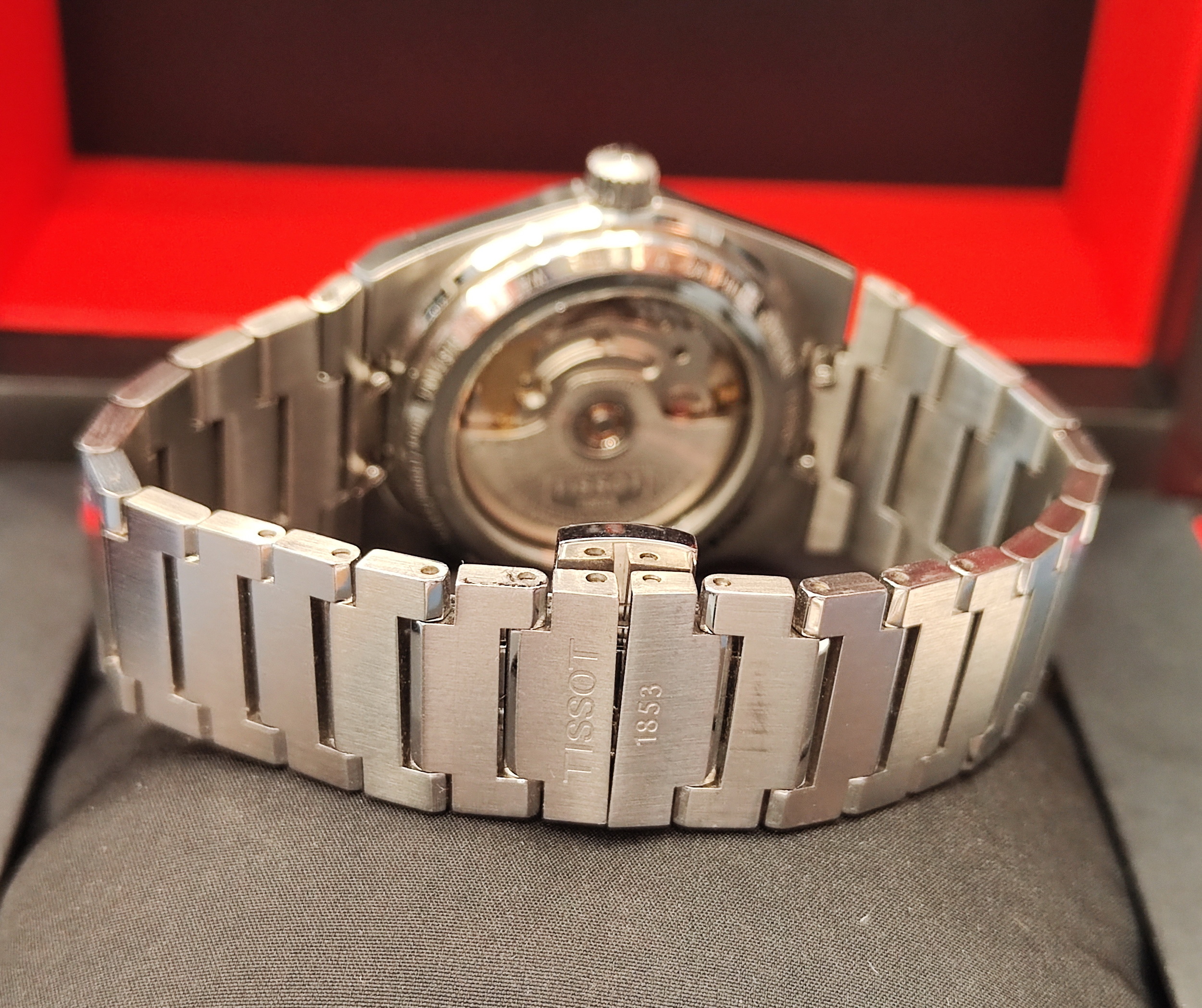 TISSOT 天梭 PRX 黑色面盤 錶徑35mm 自動上鍊~原廠保單 2025AD 7