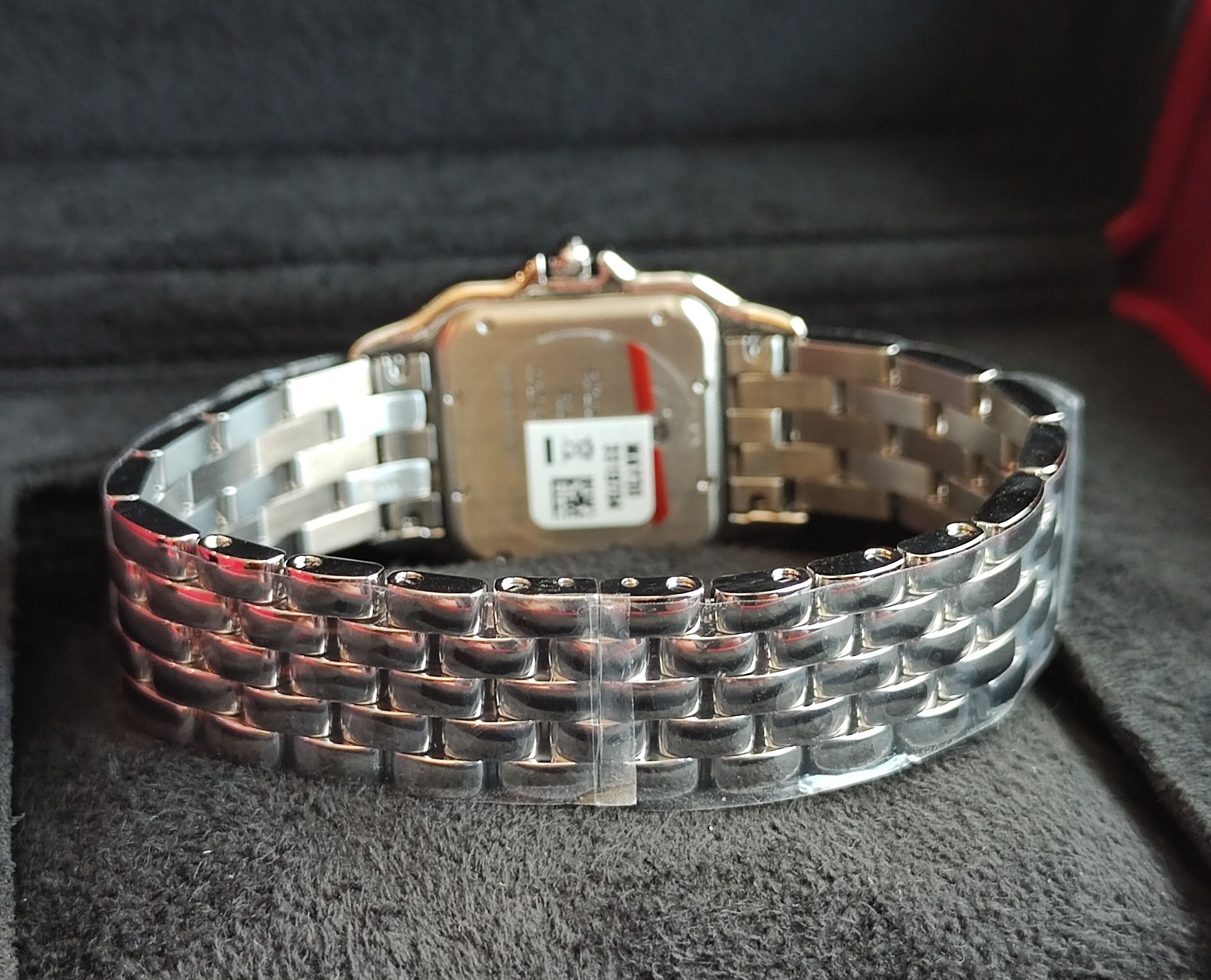 卡地亞 CARTIER 全新 美洲豹 銀色面盤 中型 錶徑寬27*37mm 石英機芯 羅馬數字~原廠盒單 2026 4