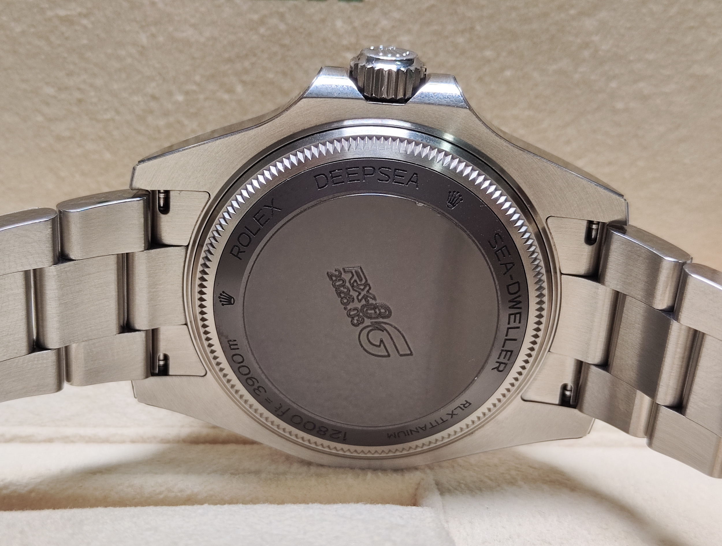 勞力士 136660DB 漸藍 水鬼王 大錶徑44mm 自動上鍊 黑水鬼 136660~原廠盒單 2023 126660參考 5