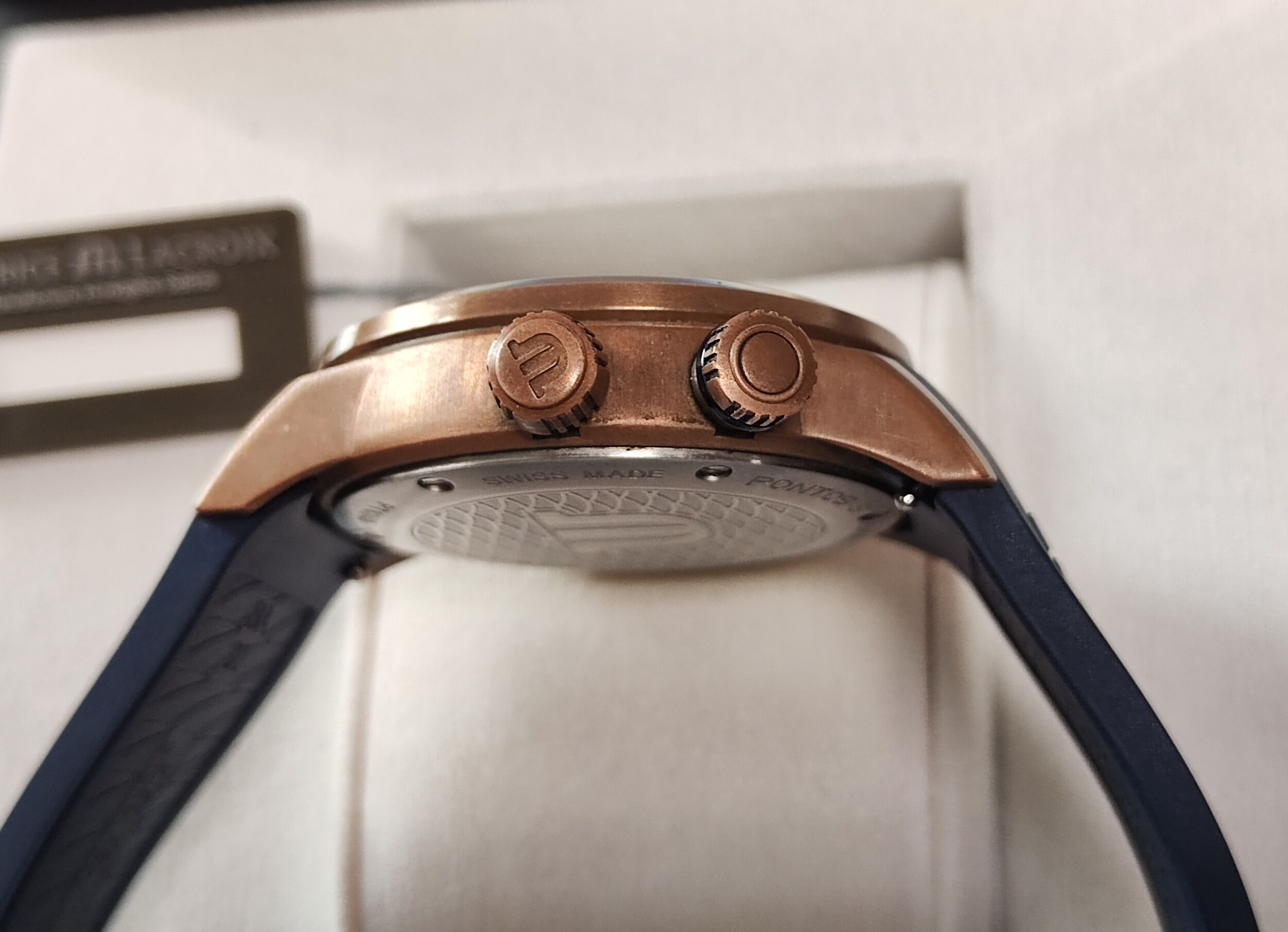 艾美 DIVER系列 青銅錶殼 藍色面盤 大錶徑42mm 自動上鍊 全球限量~原廠盒單 國內AD 4