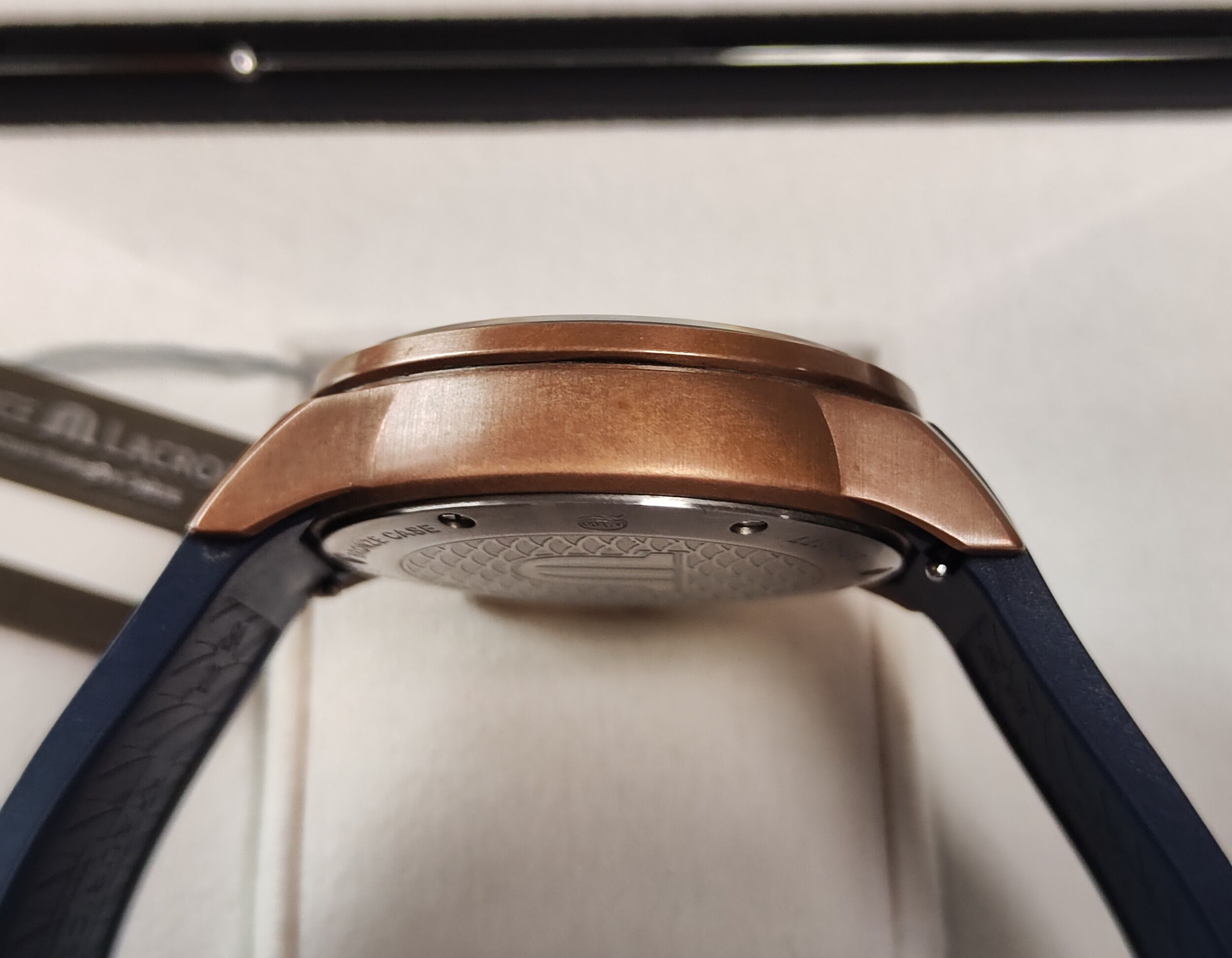艾美 DIVER系列 青銅錶殼 藍色面盤 大錶徑42mm 自動上鍊 全球限量~原廠盒單 國內AD 6