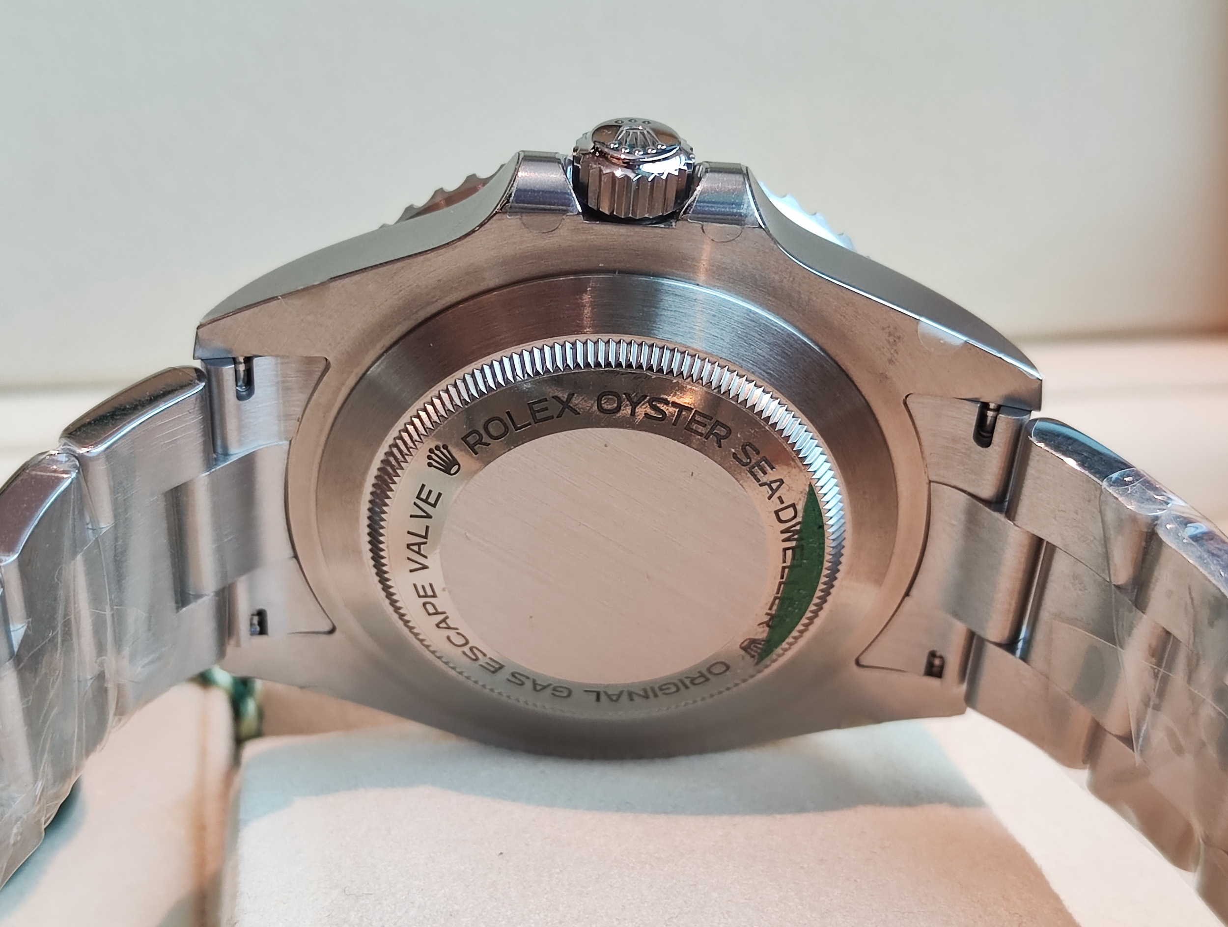勞力士 全新 126600 紅字海使 MK1無皇冠 大錶徑43mm 自動上鍊 陶瓷圈 全膠膜~原廠盒單 未使用品 5